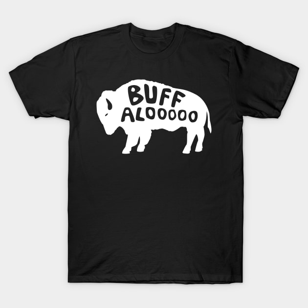 Buffalooooo American Bison Buffalo T-Shirt by Brobocop